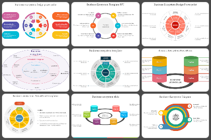 Business Ecosystem Powerpoint Templates